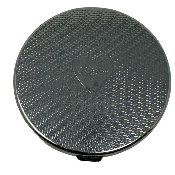 Brighton Colorful Floral Compact Mirror Dual-Sided Metal Case Design - Picture 3 of 4